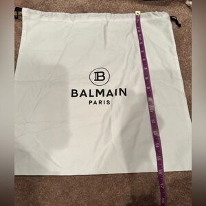 15.5”x16” Authentic Balmain  Paris Dustbag